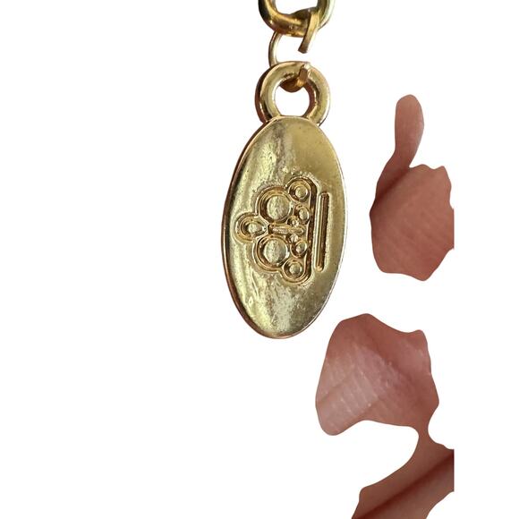 Gold-toned and rhinestone bib necklace. 19.75” length necklace. - Picture 12 of 12